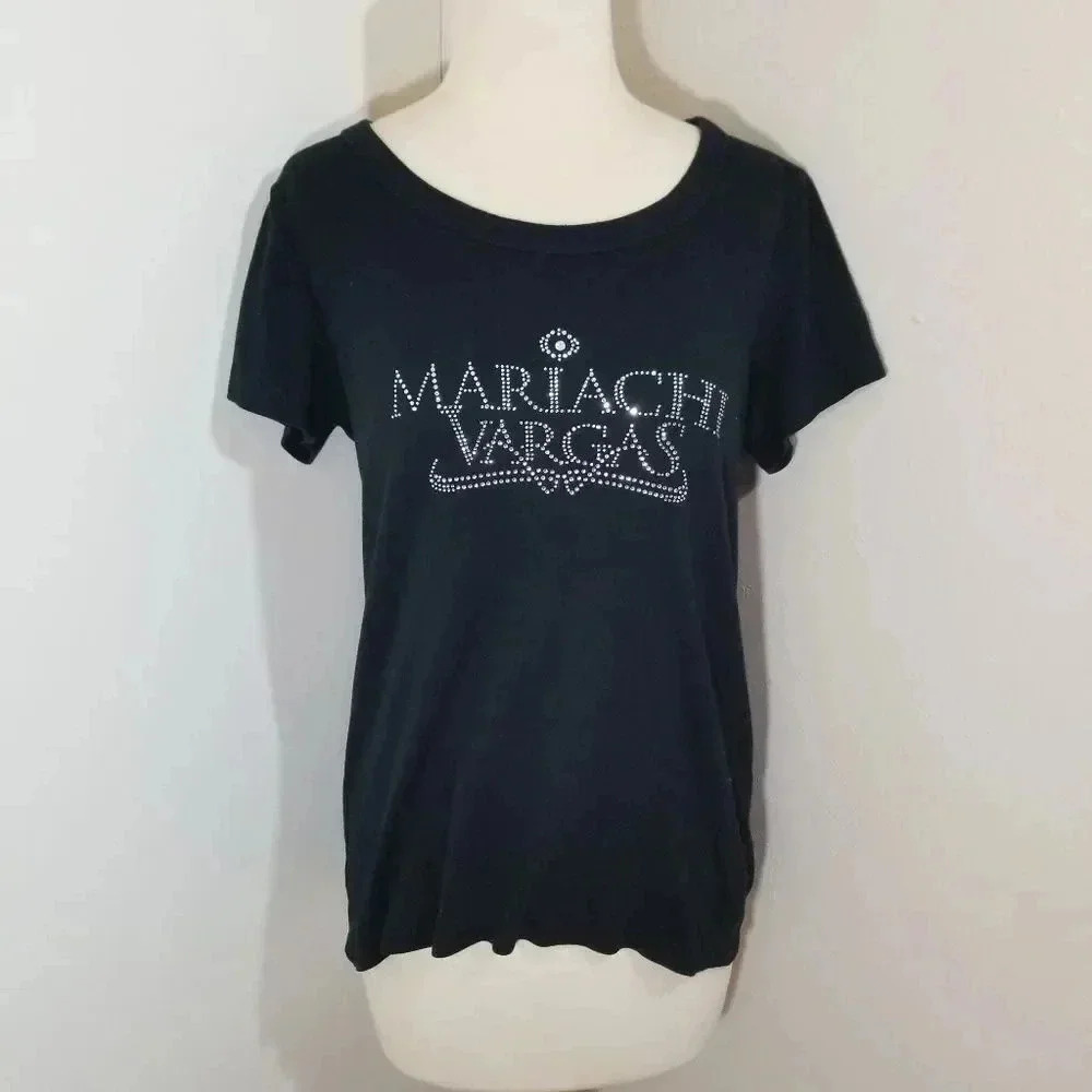 {bella} Mariachi Vargas Embellished Tshirt